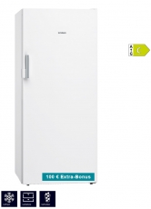 Siemens freistehender Gefrierschrank GS51NEWCV, 100 EUR Extra-Bonus