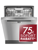 Miele Unterbau-Geschirrspler G 5811 SCU Active Plus Edelstahl Cleansteel - 75 EUR Sofortrabatt